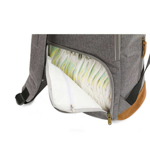 Fillikid torba za pelene Rolltop Berlin, siva