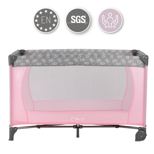 MoMi Belove putni krevetić, rozi