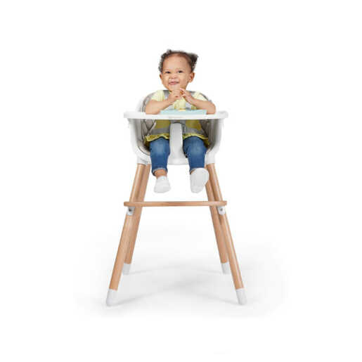 Kinderkraft hranilica Sienna siva