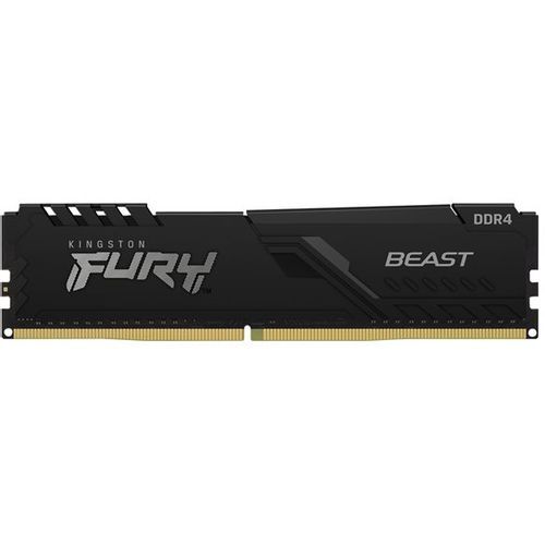 Memorija Kingston 16GB DDR4 3200MHz, FURY Beast Black, U-DIMM (KF432C16BB1/16)