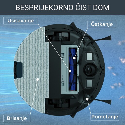 Rowenta robotski usisavač RR9075WH