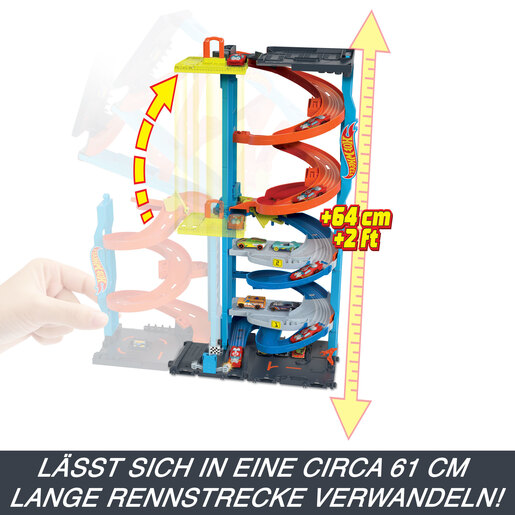Hot Wheels City 2u1 toranj za utrkivanje