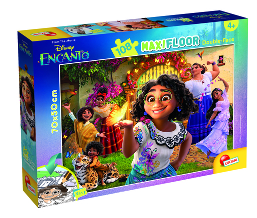 Lisciani Encanto puzzle obostrane Maxi, 108 kom