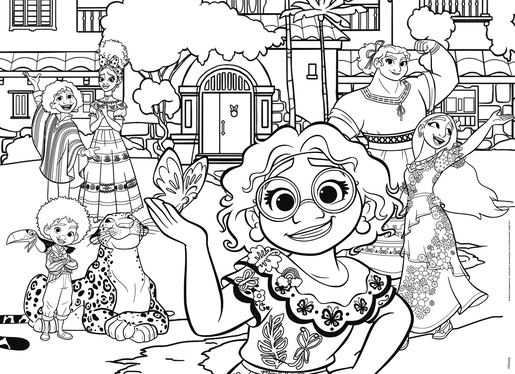 Lisciani Encanto puzzle obostrane Maxi, 108 kom