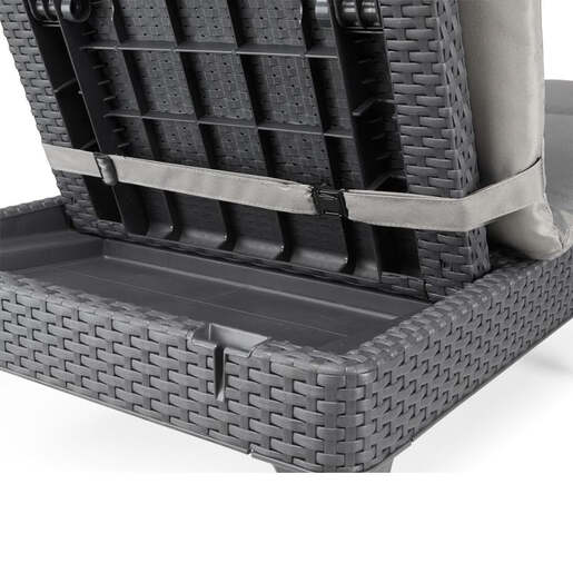 KETER Jaipur Sun ležaljka, grafit