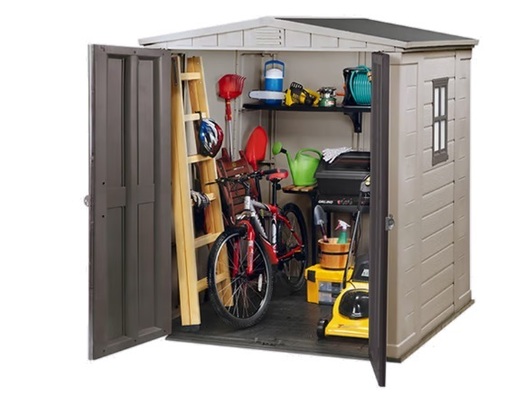 KETER Factor 6x6 vrtna kućica, siva