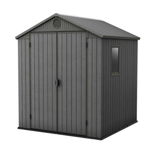 KETER Darwin vrtna kućica 6x6, siva