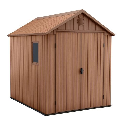 KETER Darwin vrtna kućica 8x6, smeđa