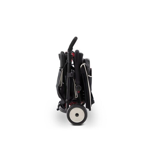 Smart Trike tricikl Folding Str 3 - Black with Cream Piping