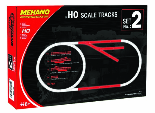 Tračnice garnitura HO br.2 F102