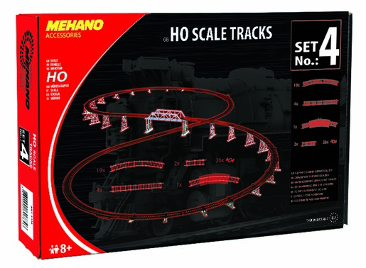 Tračnice garnitura HO br.4 F104