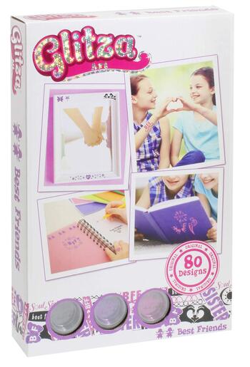 Tattoo set Glitza art - Best friends