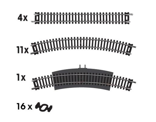 Set tračnica br.6 F106