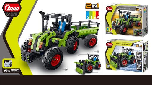 Traktor 2u1 s prikolicom ili ralicom 6807