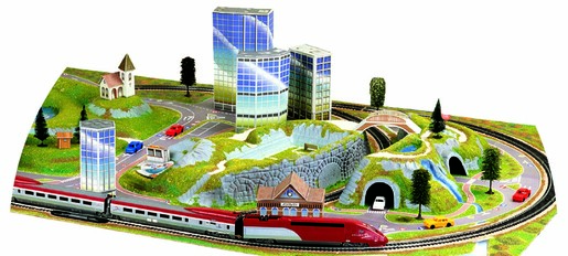 Mehano Thalys vlak s maketom T365