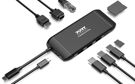 Port docking travel USB-C, 100W