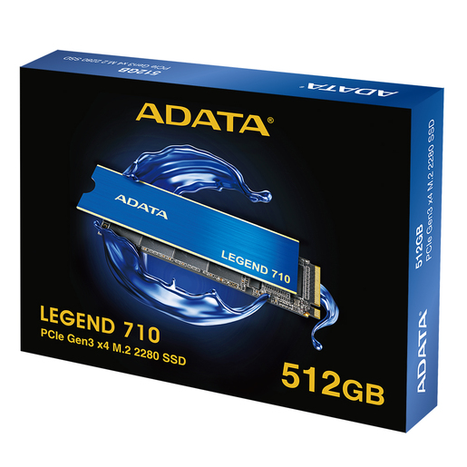 SSD 512GB ADATA Legend 710 M.2 NVMe (ALEG-710-512GCS)