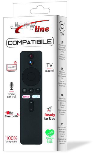 Jolly Line univerzalni daljinski za Xiaomi TV, IR + BT, glasovna kontrola