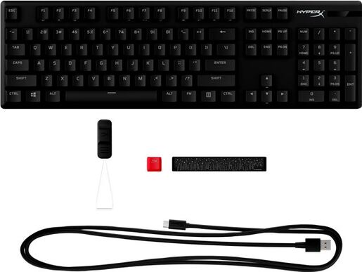 HyperX Alloy Origins PBT HX Aqua, gaming tipkovnica, mehanička (639N5AA)