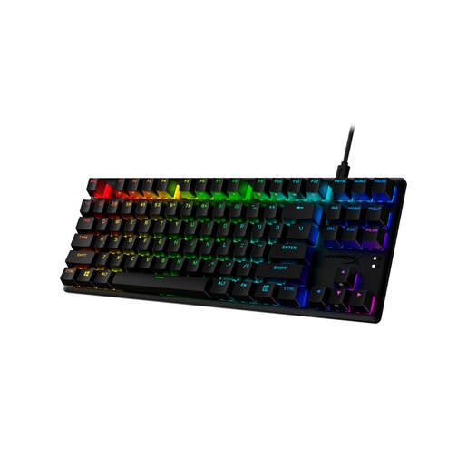 HyperX Alloy Origins Core PBT HX Aqua, gaming tipkovnica, mehanička (639N9AA)
