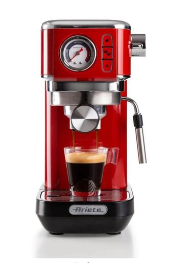 Ariete Moderna aparat za kavu "Narrow" 1381, crveni