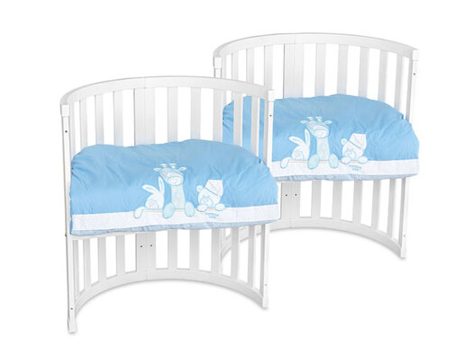 BebiSnovi krevetić Jezgro 4u1 - Bijeli