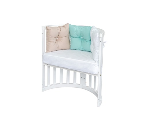 BebiSnovi krevetić Jezgro 4u1 - Bijeli