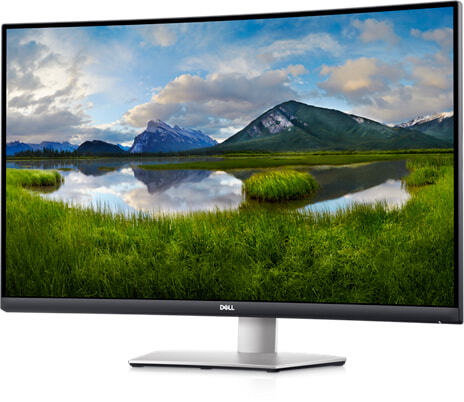 Dell 32" monitor S3221QSA, VA 4K UHD, 60Hz, 8ms, AMD FreeSync, 2x HDMI, DisplayPort, 2x USB, Zvučnici, Zakrivljen