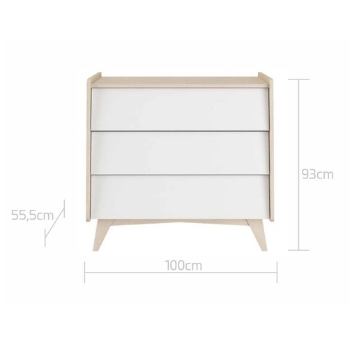 Bellamy So Sixty komoda s 3 ladice