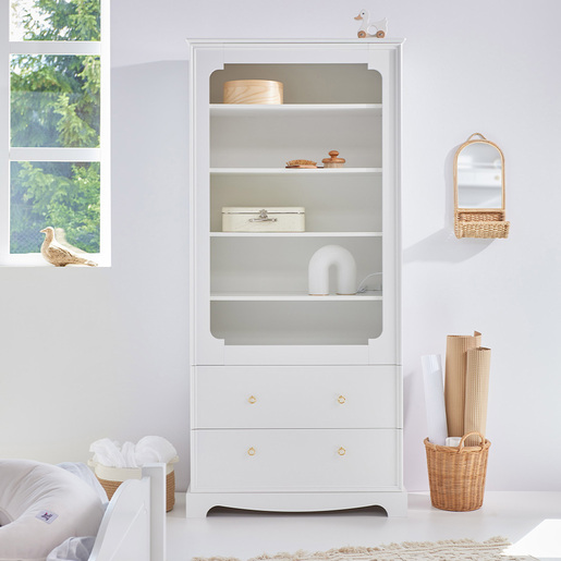 Bellamy Royal polica za knjige, bijela