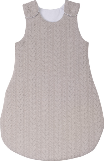 Bubaba by FreeON zimska pletena vreća za spavanje, 0-6 mj., siva