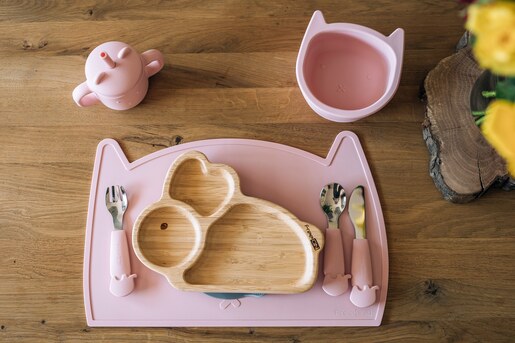 FreeON pribor za jelo od nehrđajućeg čelika, rozi