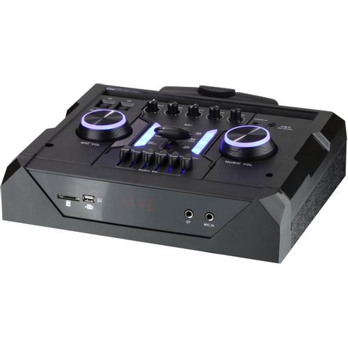 Akai karaoke ABTS-112, 60W, FM, Bluetooth, USB, SD, LED rasvjeta, bežični mikrofon