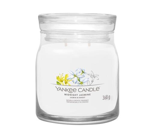 Yankee Candle mirisna svijeća, Signature, Medium, Midnight Jasmine