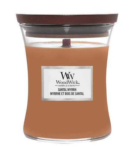 WoodWick mirisna svijeća, Classic, Mini, Santal Myrrh