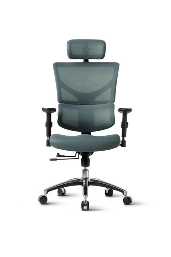 Ergovision Smart Basic 04, uredska stolica, siva leđa/crno sjedalo