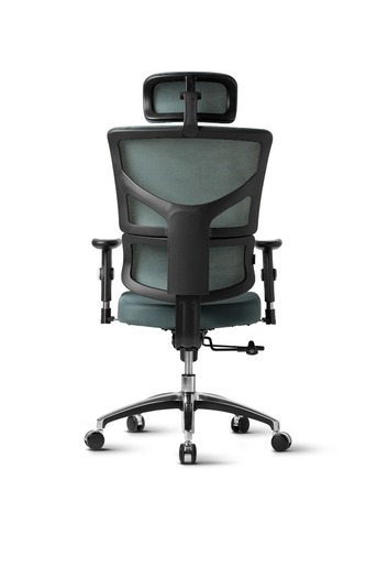 Ergovision Smart Basic 04, uredska stolica, siva leđa/crno sjedalo