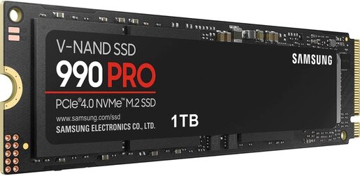 SSD 1TB Samsung 990 PRO M.2 NVMe (MZ-V9P1T0BW)