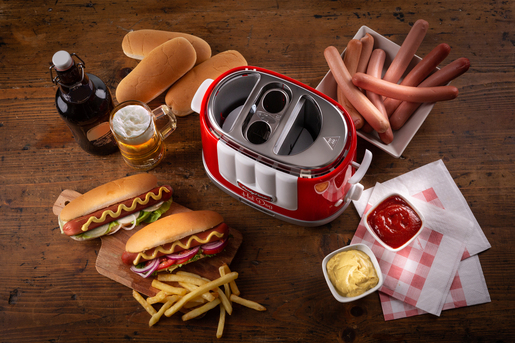 Ariete aparat za hot dog 206, crveni