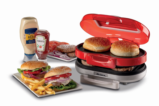 Ariete aparat za hamburger 205, crveni