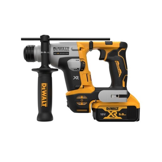 DEWALT akumulatorski rotacijski udarni čekić 18V, 2x 5.0 Ah, SDS Plus DCH172P2