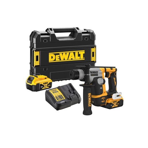 DEWALT akumulatorski rotacijski udarni čekić 18V, 2x 5.0 Ah, SDS Plus DCH172P2