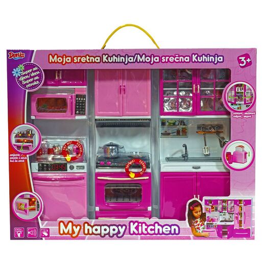 Mini kuhinjica za lutke, zvuk/svjetlo, modularna, SORTO ARTIKL