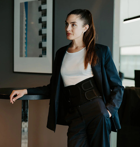 Swedish Posture, Position prsluk za pravilno držanje, veličina S