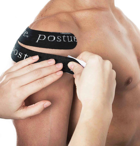 Swedish Posture, uspravna kinesio traka