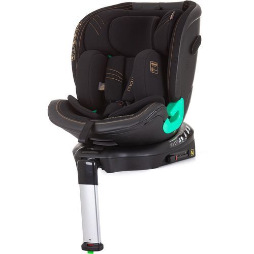 Chipolino autosjedalica 360 I-size 40-150 cm MAX SAFE,  0-36 kg, ISOFIX, Ebony