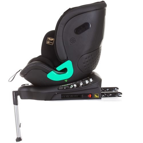Chipolino autosjedalica 360 I-size 40-150 cm MAX SAFE,  0-36 kg, ISOFIX, Ebony