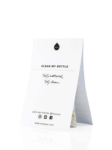 EQUA, clean my bottle, prašak za čišćenje boca, 50 g u pakiranju