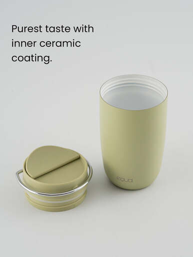 EQUA Cup, termo šalica od nehrđajućeg čelika za čaj/kavu, 300 ml, matcha