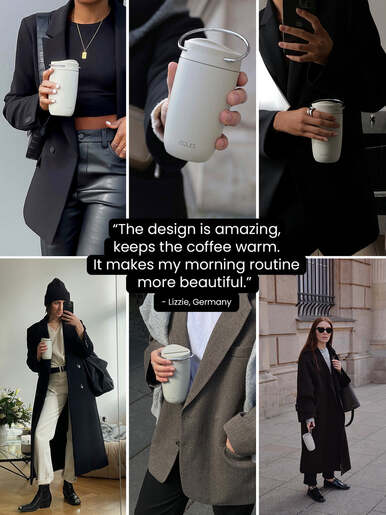 EQUA Cup, termo šalica od nehrđajućeg čelika za čaj/kavu, 300 ml, matcha